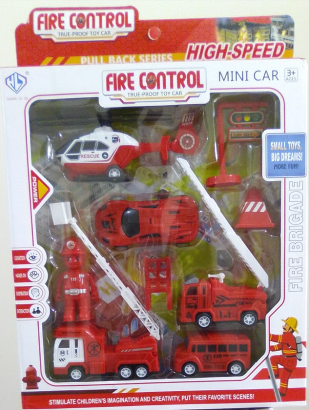 Fire Control Mini Car Set